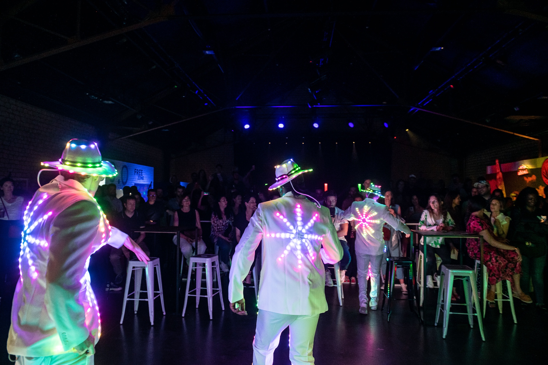 Show LED, costumes lumineux
